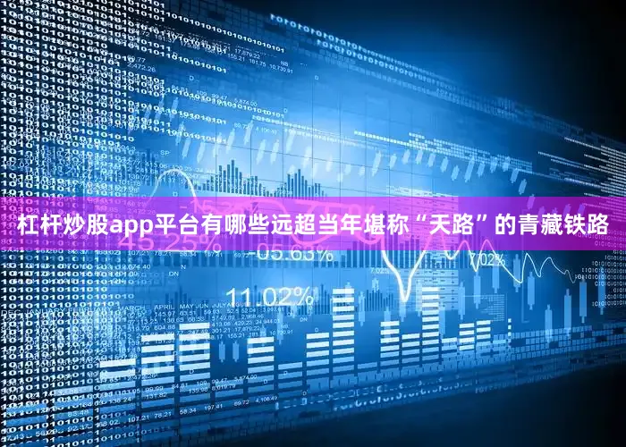 杠杆炒股app平台有哪些远超当年堪称“天路”的青藏铁路